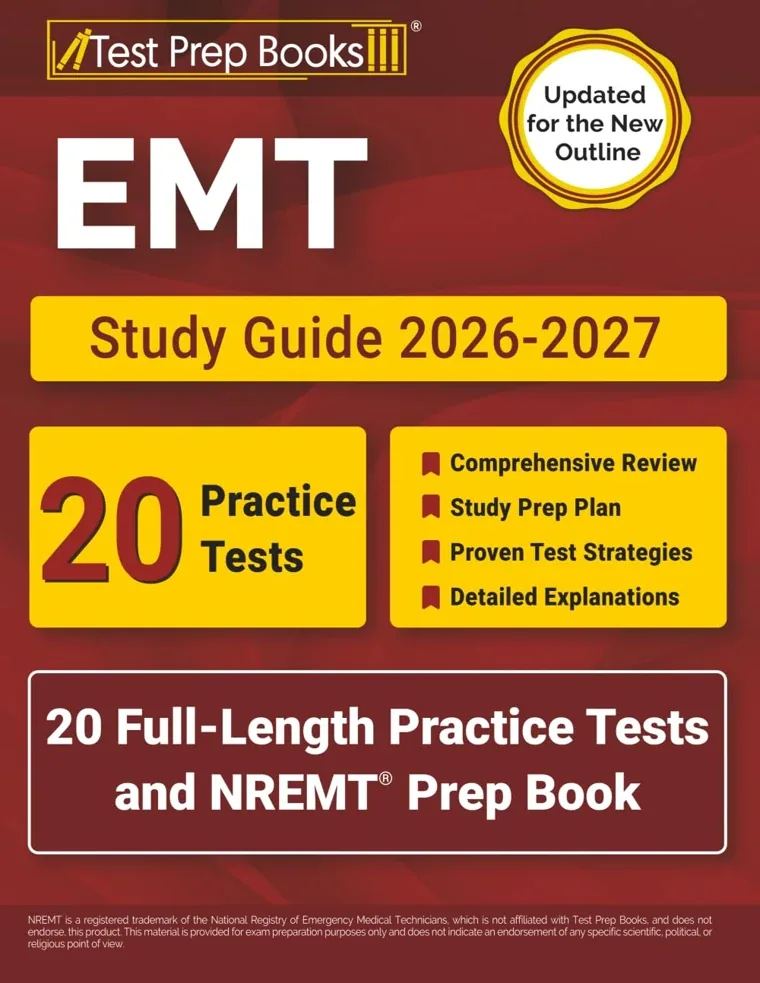 EMT Study Guide 2026–2027 cover